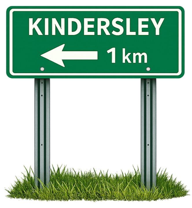 Kindersley Sign